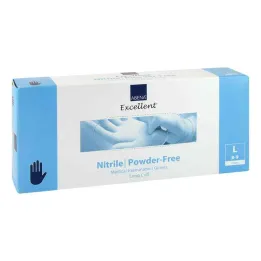 Nitrilne rokavice nepudrane x-long velike, 100 kosov