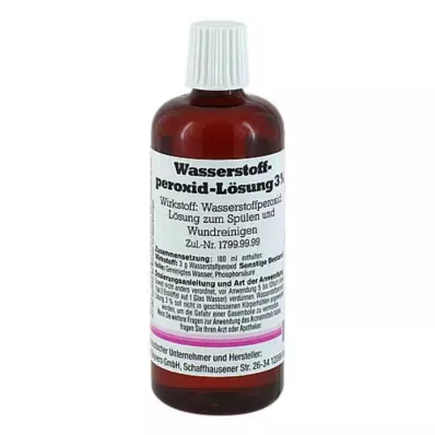 WASSERSTOFFPEROXID Raztopina 3%, 100 ml WASSERSTOFFPEROXID Raztopina 3%, 100 ml