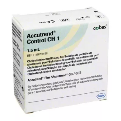 ACCUTREND Kontrola CH 1 raztopina, 1X1,5 ml ACCUTREND Kontrola CH 1 raztopina, 1X1,5 ml