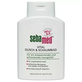 SEBAMED Vital tuš + peneča kopel, 200 ml