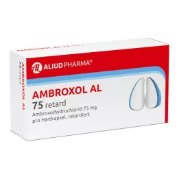 AMBROXOL AL 75 kapsul z upočasnjenim sproščanjem, 20 kosov