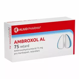 AMBROXOL AL 75 kapsul z začasnim sproščanjem, 50 kosov