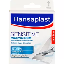 HANSAPLAST med Sensitive obliž 8 cmx1 m, 1 kos