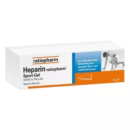 HEPARIN-RATIOPHARM Športni gel, 50 g