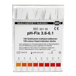 PH-FIX Indikatorski lističi pH 3,6-6,1, 100 kos