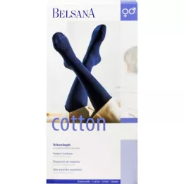 BELSANA Bombažne dokolenke AD velikost 1 črne, 2 kosa