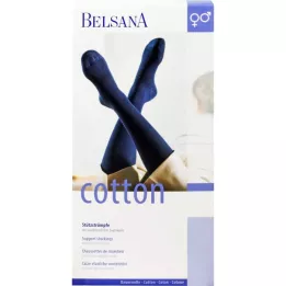 BELSANA Bombažne dokolenke AD vel. 2 črne, 2 kosa