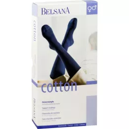 BELSANA Bombažne dokolenke AD velikost 3 črne, 2 kosa