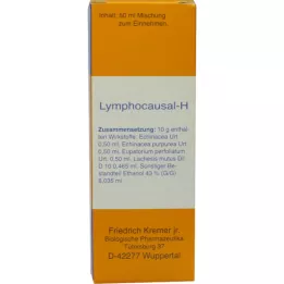 LYMPHOCAUSAL H kapljice, 50 ml