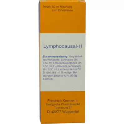 LYMPHOCAUSAL H kapljice, 50 ml