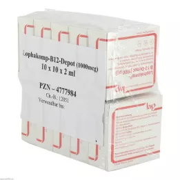 LOPHAKOMP B 12 Depot 1000 μg raztopina za injiciranje, 100X2 ml