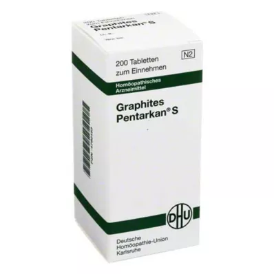 GRAPHITES PENTARKAN S tablete, 200 kos GRAPHITES PENTARKAN S tablete, 200 kos