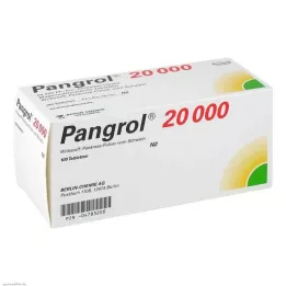 PANGROL 20.000 gastrorezistentnih tablet, 100 kos