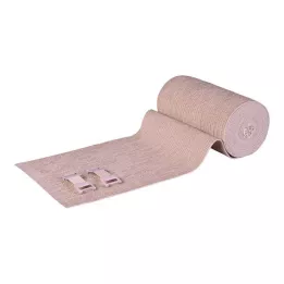 LANGZUGBINDE 12 cm x 7 m s trajno elastično sponko za kožo, 8 kos