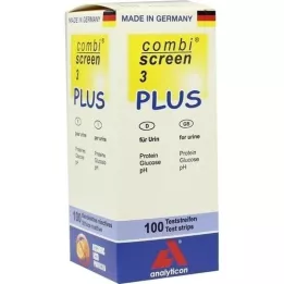 COMBISCREEN 3 Plus testni lističi, 100 kos