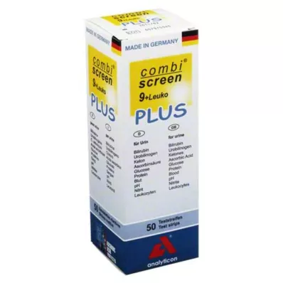 COMBISCREEN 9+Leuko Plus testni lističi, 50 kos COMBISCREEN 9+Leuko Plus testni lističi, 50 kos
