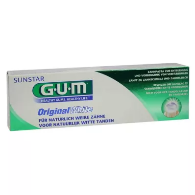 GUM Originalna bela zobna pasta, 75 ml