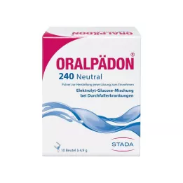 ORALPÄDON 240 nevtralnih prahov, 10 kosov