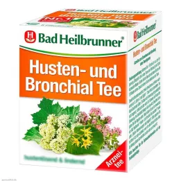 BAD HEILBRUNNER Čaj za kašelj in bronhije N Fbtl., 8X2,0 g