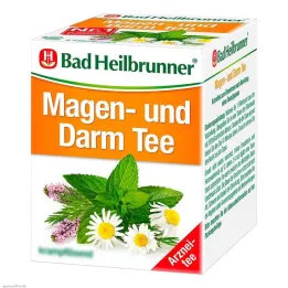 BAD HEILBRUNNER Želodčni in črevesni čaj N filter vrečke, 8X1,75 g