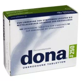DONA 250 mg obložene tablete, 100 kos