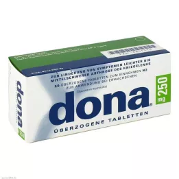 DONA 250 mg obložene tablete, 50 kos