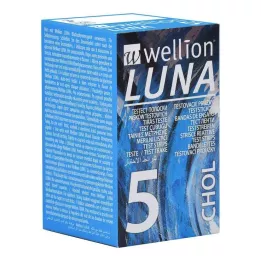 WELLION LUNA Listički za merjenje holesterola, 5 kos