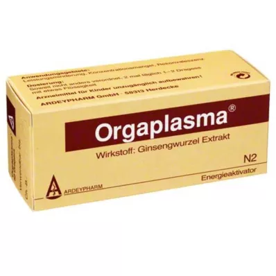 ORGAPLASMA obložene tablete, 50 kom