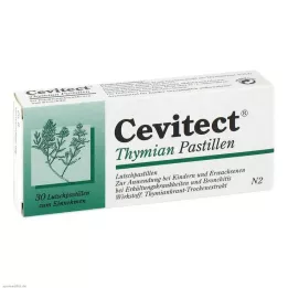 CEVITECT Timijanove pastile, 30 kom