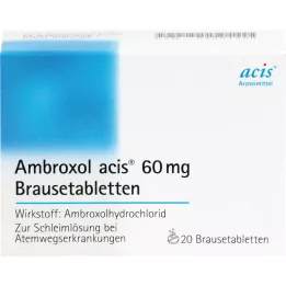 AMBROXOL acis 60 mg šumeče tablete, 20 kom