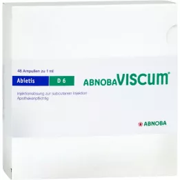 ABNOBAVISCUM Abietis D 6 ampul, 48 kos