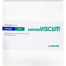 ABNOBAVISCUM Crataegi D 6 ampul, 48 kos