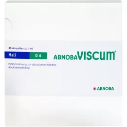 ABNOBAVISCUM Mali D 6 ampul, 48 kos