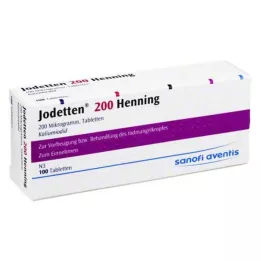 JODETTEN 200 Henning tablet, 100 kos