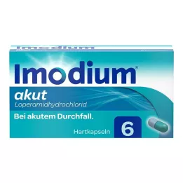 IMODIUM akut trde kapsule, 6 kom