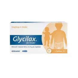 GLYCILAX Svečke za otroke, 6 kos