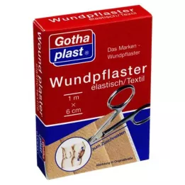 GOTHAPLAST Elastika za obvezo 6 cm x 1 m rez, 1 kos