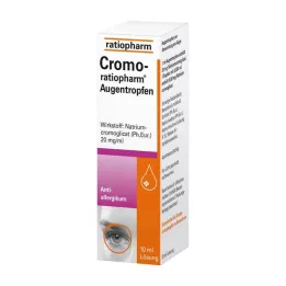 CROMO-RATIOPHARM Kapljice za oko, 10 ml