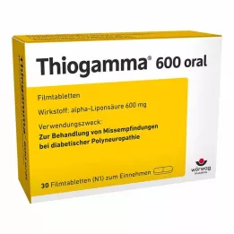 THIOGAMMA 600 peroralnih filmsko obloženih tablet, 30 kom