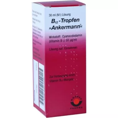 B12 ANKERMANN kapljice, 30 ml B12 ANKERMANN kapljice, 30 ml