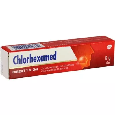 CHLORHEXAMED DIREKT 1% gel, 9 g