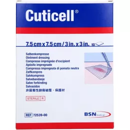 CUTICELL Mazilne obloge 7,5x7,5 cm, 10 kos