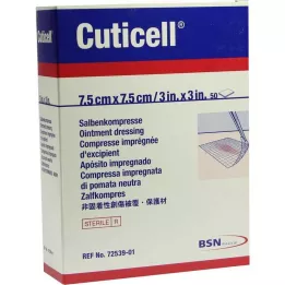 CUTICELL Mazilne obloge 7,5x7,5 cm, 50 kos