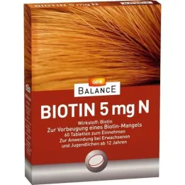GEHE BALANCE Biotin 5 mg N tablete, 60 kos