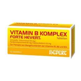 VITAMIN B KOMPLEX forte Hevert tablete, 50 kom