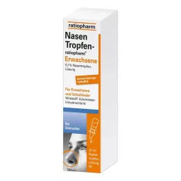 NASENTROPFEN-ratiopharm Adult Brez konzervansov, 10 ml