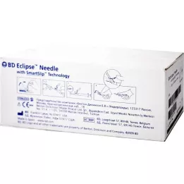 BD ECLIPSE Varnostna injekcijska kanila 27 G 1/2, 100 kos