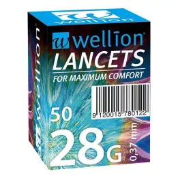 WELLION Lancete 28 G, 50 kos