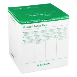 URIMED Tribag Plus vrečka za noge za urin. 500 ml 40 cm ster., 10 kos