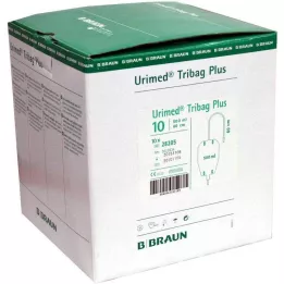 URIMED Tribag Plus Urine Leg Bag 500ml 50cm ster., 10 kosov